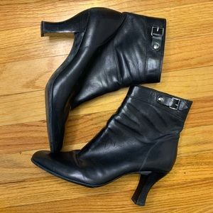 Cole Haan Black Leather Boots